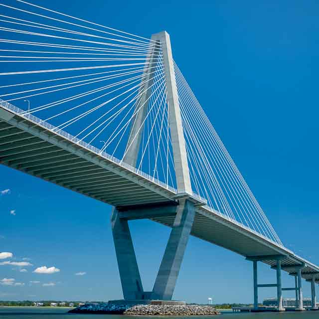 Arthur Ravenel Jr Bridge over Cooper River, Charleston SC