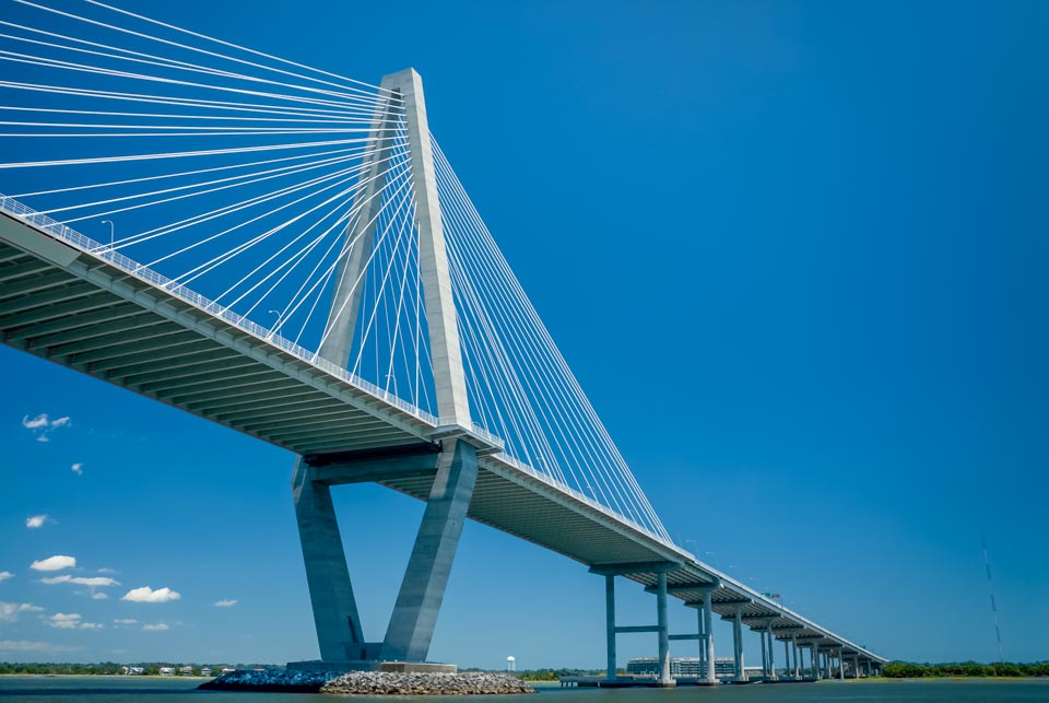 Arthur Ravenel Jr Bridge over Cooper River, Charleston SC