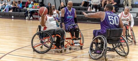 Triad Trackers Wheelchair Basketball Team